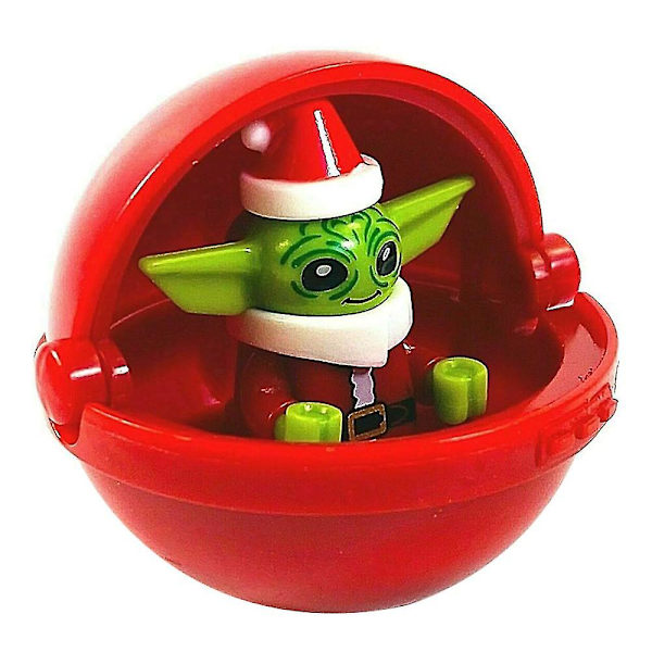 Baby Yoda i barnsäng Pod Minifigur Mandalorian Star Wars Jedi Gåvor