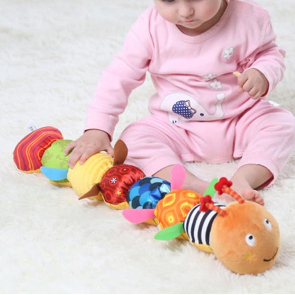 Pehmolelu opettavainen kirkkaan värinen interaktiivinen pehmo lapsille Baby Kid #1