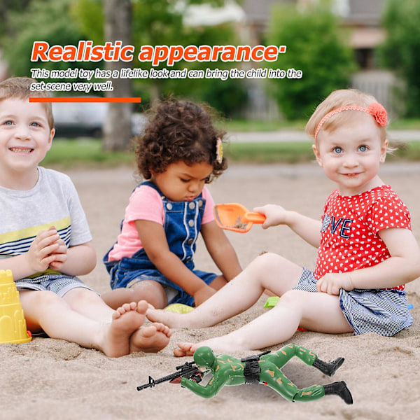 Læringslegetøj Børn Elektrisk Legetøjssoldat Lille Soldater Legetøj Børn Læring Legetøj Mænd Actionfigurer Børn Soldat Legetøj