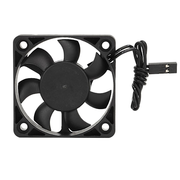 Traxxas RC-moottorin jäähdytystuuletin Kevyt rautamuovijäähdytys 50 x 50 mm Musta 7,4 V Nopeus