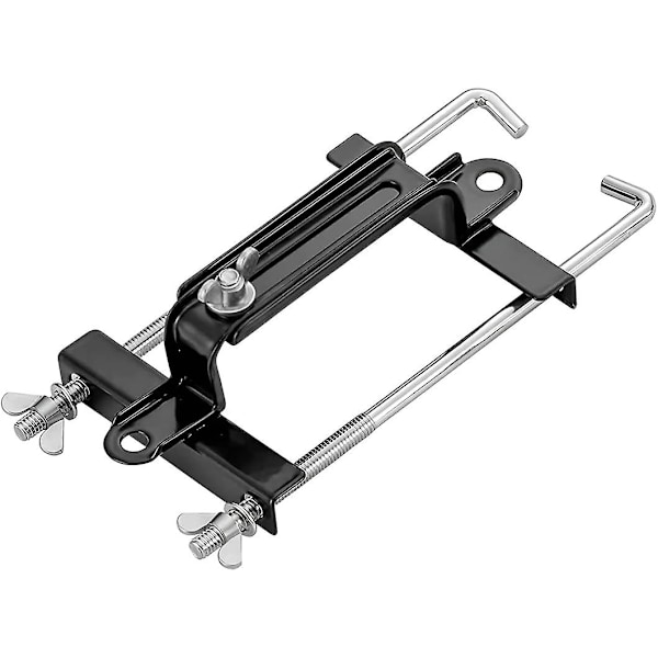 Auton akun kiinnityssarja, vakioakun pidike tankojen ja pulttien kanssa, säädettävä korkeus, universaali auton korvausvaruste (23CM)