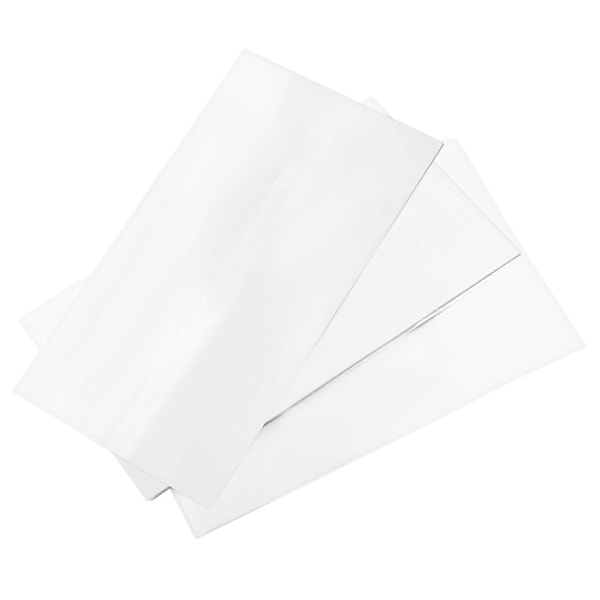 8X12 Tum Krympfolieärmar för Sublimering, 60 st Vita Sublimeringskrympfolier för Tumblers, Muggar