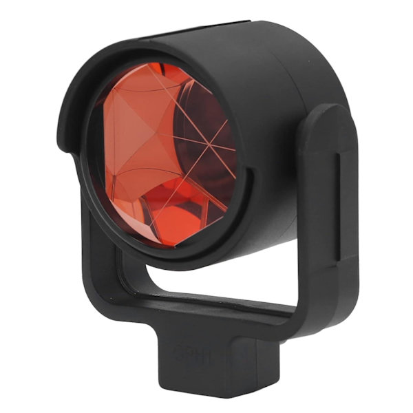 Kopparbelagd prisma 65 mm justerbar mässingsanslutning rund totalstationer mätverktyg för Leica GPR1 GPH1
