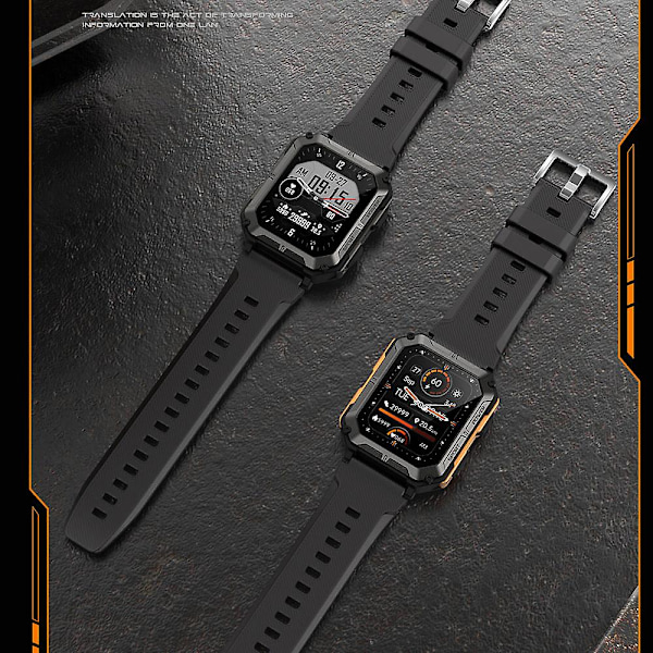 Ny C20pro Bluetooth-opkald Smart Watch Udendørs Tre Bevis Sports