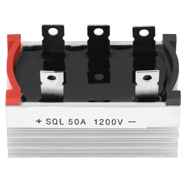 2 kpl Siltakytkin 3-vaiheinen Diodi 50A 1200V Alumiini