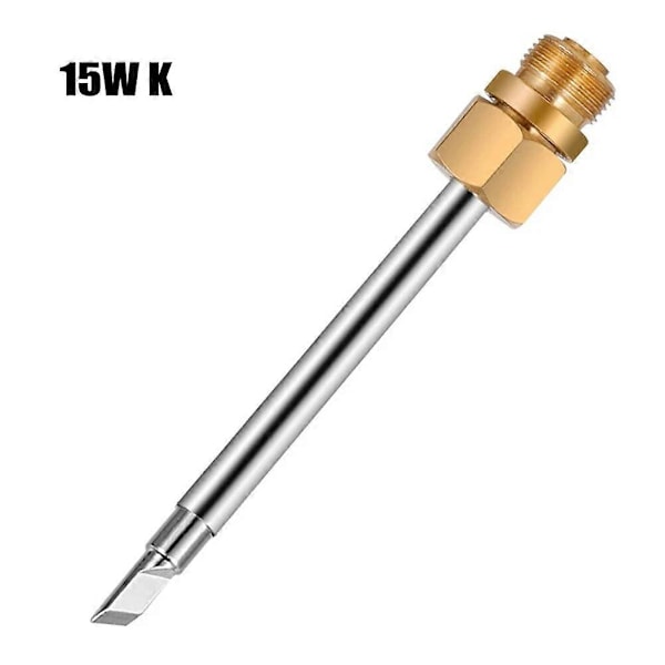 1kpl 15W 51mm Juotoskolvin Kärki B/C/K 510 Liitäntä Juotos Hitsaus Kärjet Kupari Kannettavaan USB Hitsaus Korjaustyökaluun Tarvikkeet