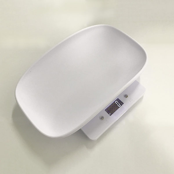 Mini elektronisk kjæledyrvekt - Hvit, 10 kg/1 g, 295x206x58m, 1 stk