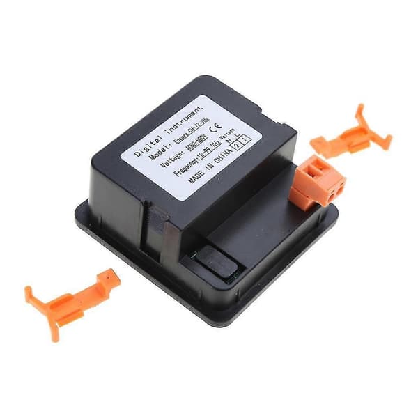 Højtydende Digital Voltmeter Frekvens Panel Meter AC50-500V LED Display