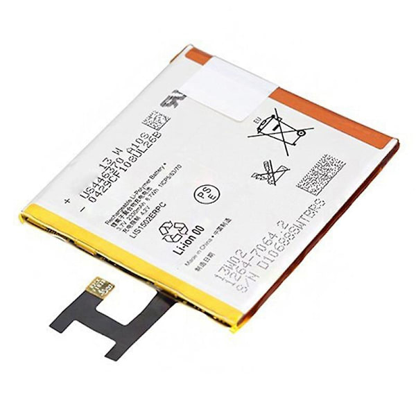 Genopladelig Li-Polymer batteri til Sony Xperia Z 4G LTE 3.70V 2330mAh (Encode: LIS1502ERPC) (uden