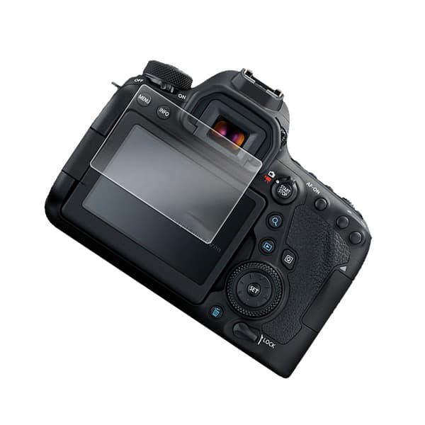 Tempered Glass Screen Protector for Camera, 2-pack Canon EOS 6D