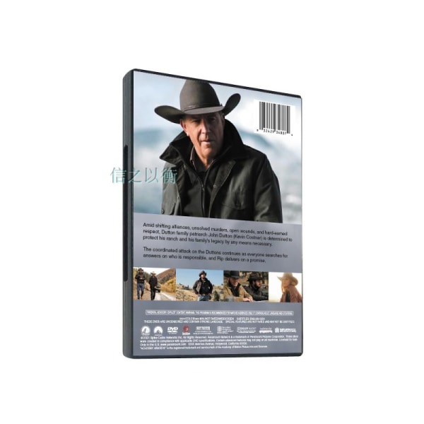 Yellowstone sæson 4 Yellowstone 5DVD HD American Drama Disc