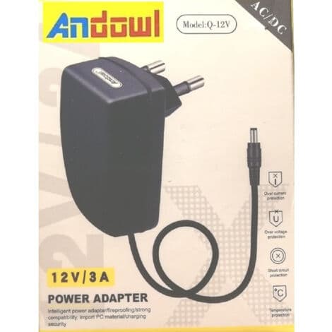 Universaali stabiloitu AC/DC-virtalähde 12V 3A Q-12v