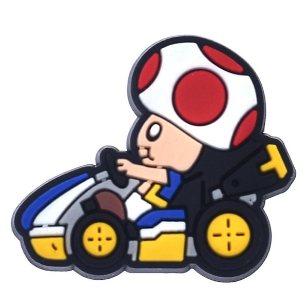 30 stk. Super Mario-serie Crocs-sko charms strand sko sandaler dekoration gaver sko tilbehør sæt
