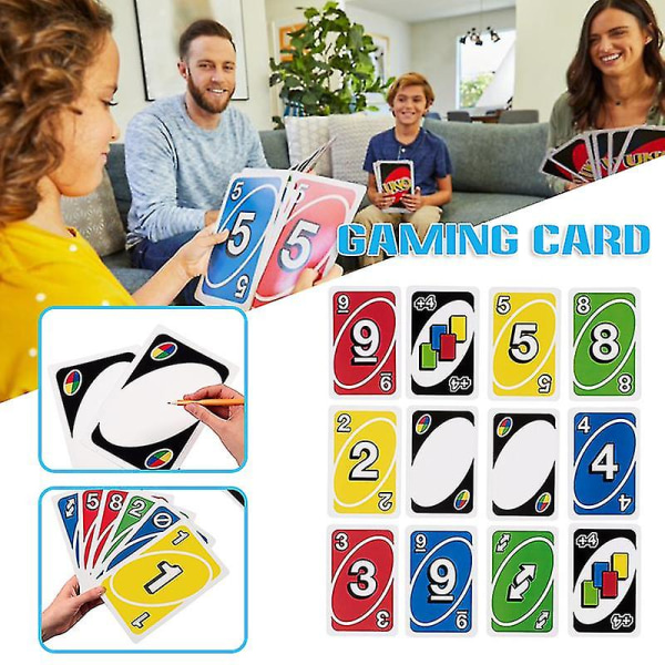 Uno Giant familiekortspill med overdimensjonerte kort Kortspill for 2-10 spillere hjemmefest