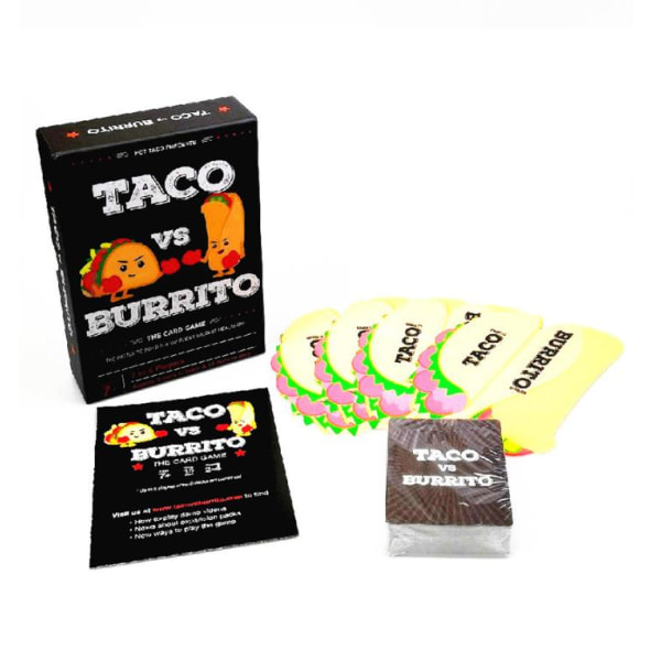 Game Card Party Dungeon Exploding Cat Board Game Card--TACO VS BURRITO