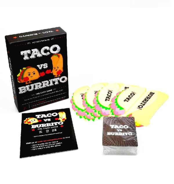 Spilkort Party Dungeon Exploding Cat Brætspil Kort--TACO VS BURRITO
