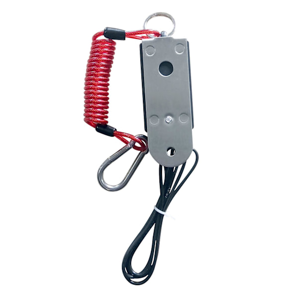 Elektromagnetisk bryter 4ft avbrutt spiralformet kabel med bremsebryter for tilhenger