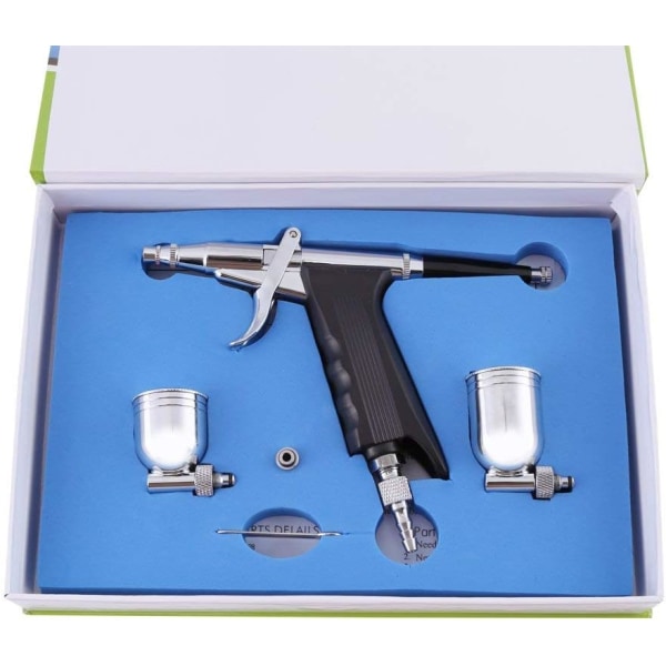 Flerbruks Airbrush Kit för muggar Färgspruta Paint Spray Gun Set