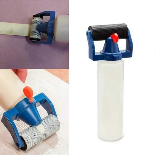 2 stk. Limapplikator Rulle Dispenser PE Plast Applikatorflaske 236 ml Limflaske for Trebearbeiding