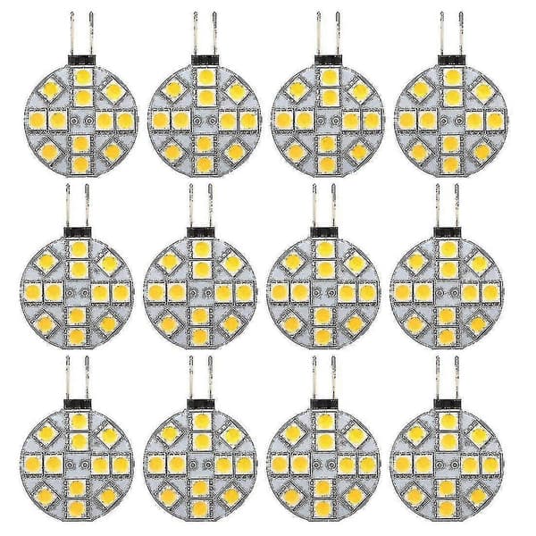 12 kpl G4 LED-pallolamppuja