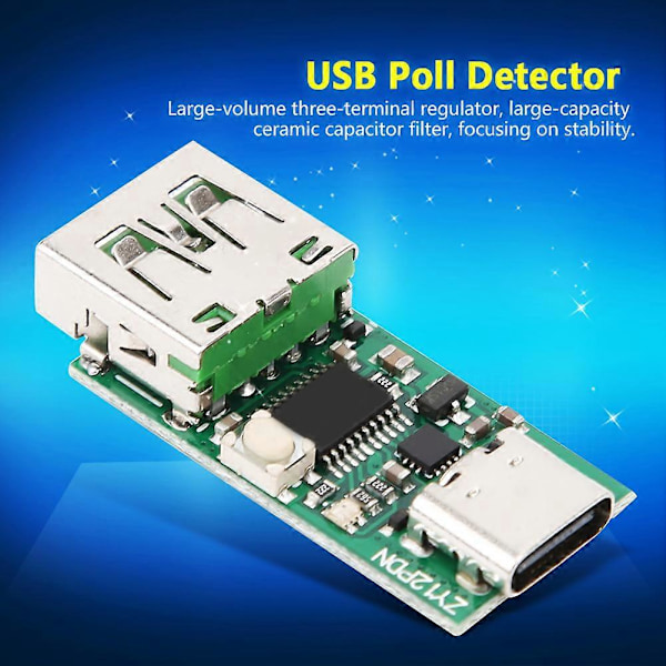 ZY12PDN USB-C PD2.0 3.0 til DC USB-modul 3-20V 100W Decoy Hurtiglading Trigger Poll Detektor