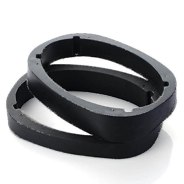 2 stk. Universal 6 x 9 tommer skråtstillede bilhøjttaler-afstandsstykker Adapter Refit Audio Mat H`