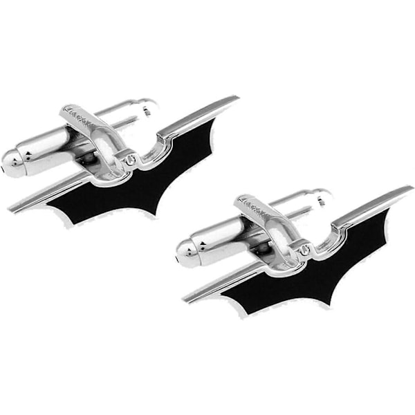 Mustat Batman Mark -metallikalvosinnapit häihin ja pukuun
