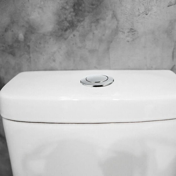 Spolknapp, 38 mm tryckknapp för badrum och WC vattenbesparande enhet - Lämplig för toalettcistern-xinhan