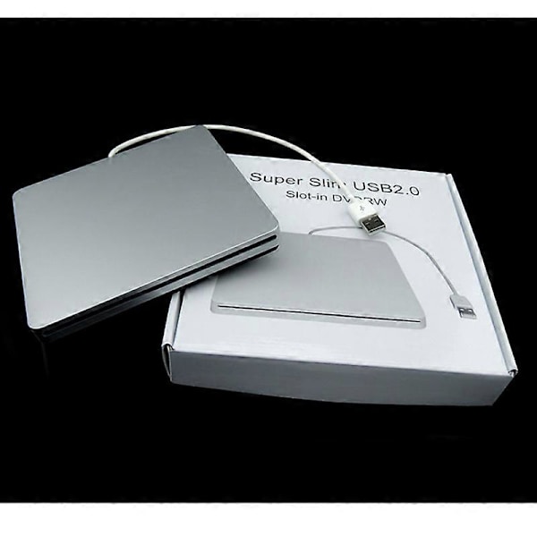 Plug & Play Superdrive Type C Bærbar Slank CD/DVD-RW Brænder til PC Laptop Windows 7/8/10/XP og Mac OS til Apple MacBook MacBook Pro MacbookAir