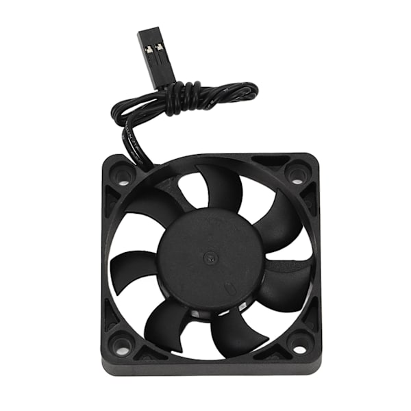 Traxxas RC-moottorin jäähdytystuuletin Kevyt rautamuovijäähdytys 50 x 50 mm Musta 7,4 V Nopeus