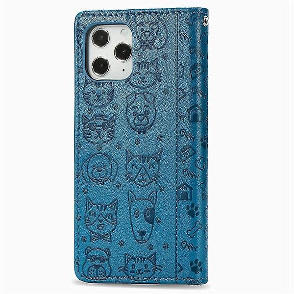 Wallet Phone Case Blue Phone Case 6.1 (12/12pro)