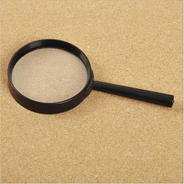 Handhållen förstoringsglas - 5x förstoring, läshjälp, 7,5 cm