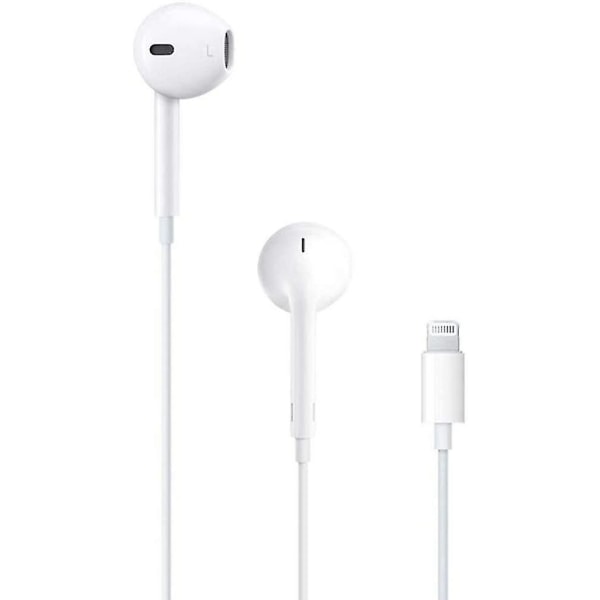 Apple Med Lightning-stik - Hvid