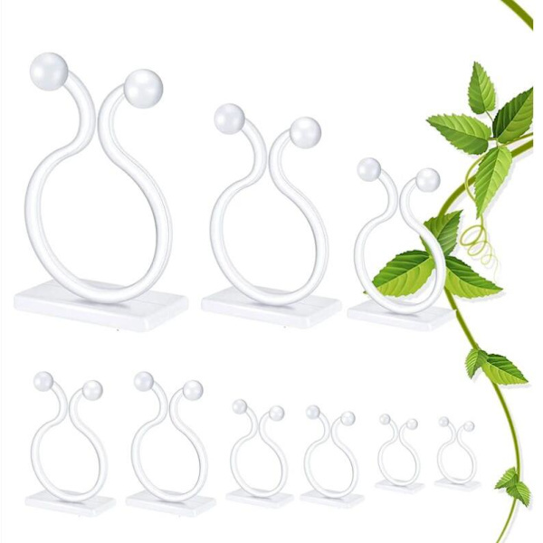 Klatreplante Clips Selvhæftende Vinstokke Clips 10stk Klatreplante Støtte Clips