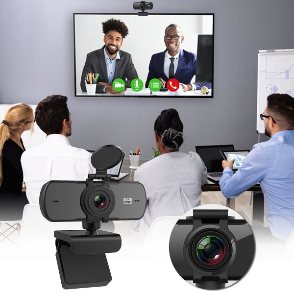 Webcam Hd Computerkamera Usb Driver-fri 1080p Netværksundervisning Video Smart Camera