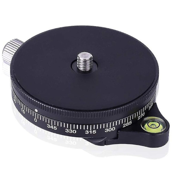 Kamera Pan Base Med Arca Swiss Style Plate, 0,95 cm skrue Aluminium Panoramic Ball Stativhode med