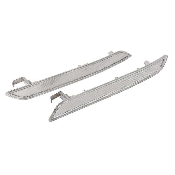 2 stk Euro klare linse frontfanger sidemarkør reflektorlamper for E71 X6 E70 X5m 2008-2014 erstatning