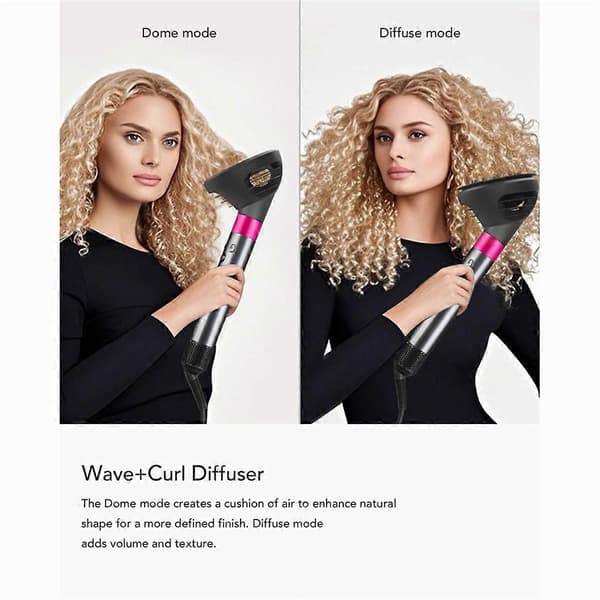 Diffuserdyse & Wave+Curl Diffuser til HS01 HS05 HS08 Diffuserdyse Tilbehør