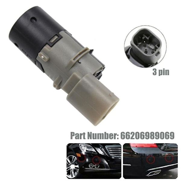 4 kpl Auton peruutusavustin pysäköintitunnistimet E39 E46 E53 E60 E61 E63 E64 E65 E66 E83 66206989