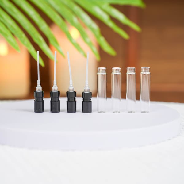 2 ml Mini Franske Parfymeforstøverflasker - 5-pakning