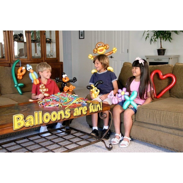 Ballong förtjockad latex tvinnad lång magic ballong