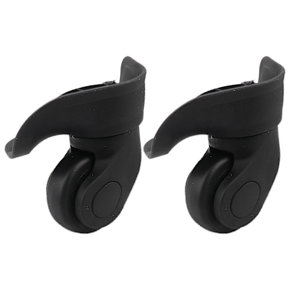Kryc-par 91x107x49mm 360 Graders Spinnerhjul Sorte Kofferter - Bqlzr