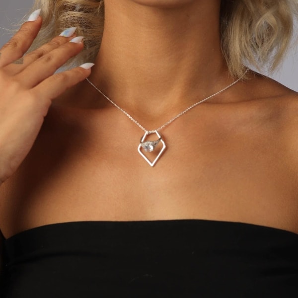 Ringhållare Halsband Geometric668 18