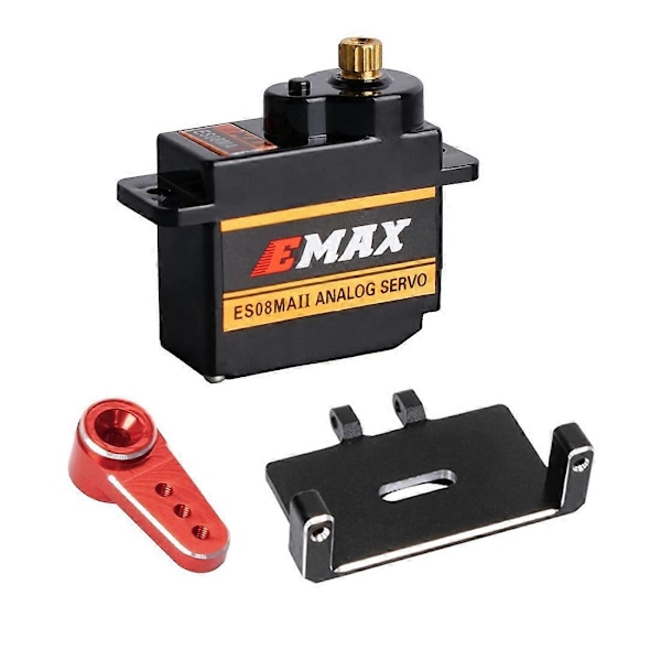 ES08MAII Styreservo med Servofeste og Servoarm for Axial SCX24 1/24 RC Crawler Bil Oppgraderinger