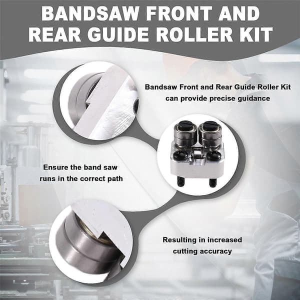 42-28-0015 Guide Roller Kit til 2729-22 Båndsav