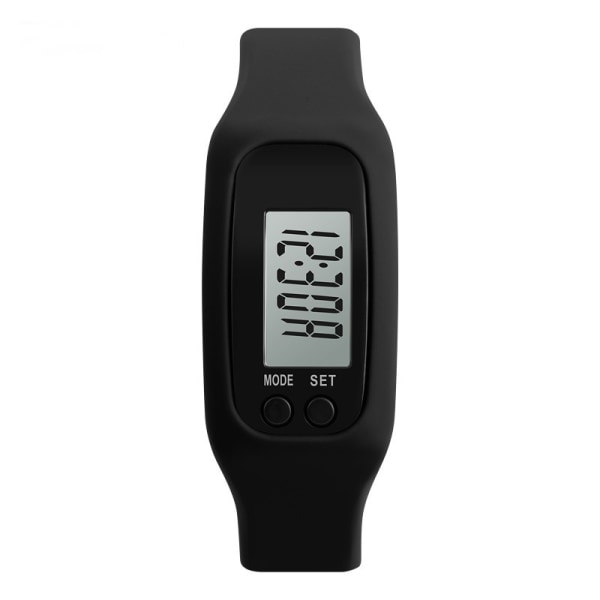 1 kpl Elektroninen askelmittari Watch Monitoiminen askelmittari Sports LED elektroninen watch