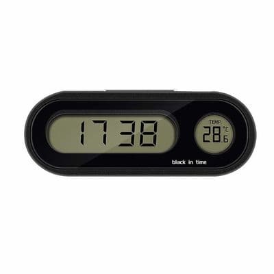 Bilklokke Termometer - Digital - Innebygd Termometer - LED-bakgrunnsbelysning