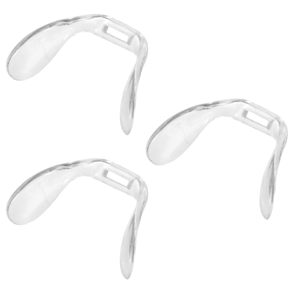 3 stk Gjør-det-selv-briller Neseputer Komfortable briller Neseputer Anti-skli neseputer