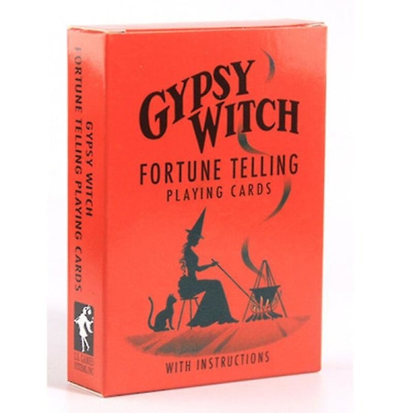 Gypsy Witch Fortune Cards Lenormand Deck Tarot kortit aloittelijoille Oracle Card Game Lautapelilelu