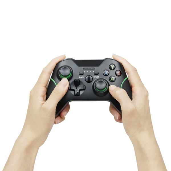 XBOX ONE 2.4G svart og grønn kant PC-konsoll spill trådløs gamepad-kontroller 1 stk